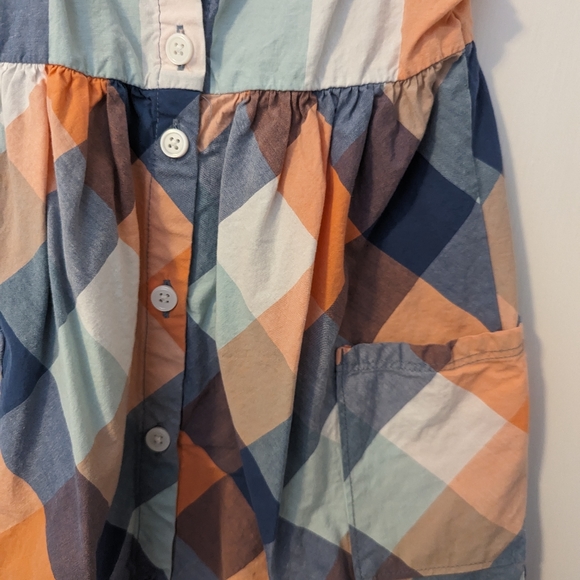 ✨3/$15 2T Child Of Mine Plaid Spring Dress - Picture 3 of 3